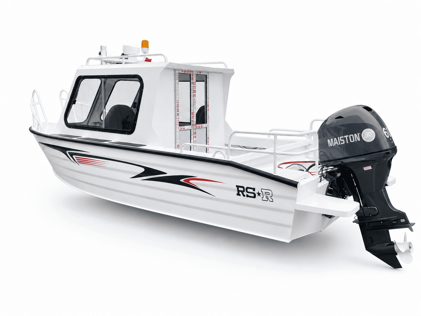 AL538W Half-Cabin Boat 3