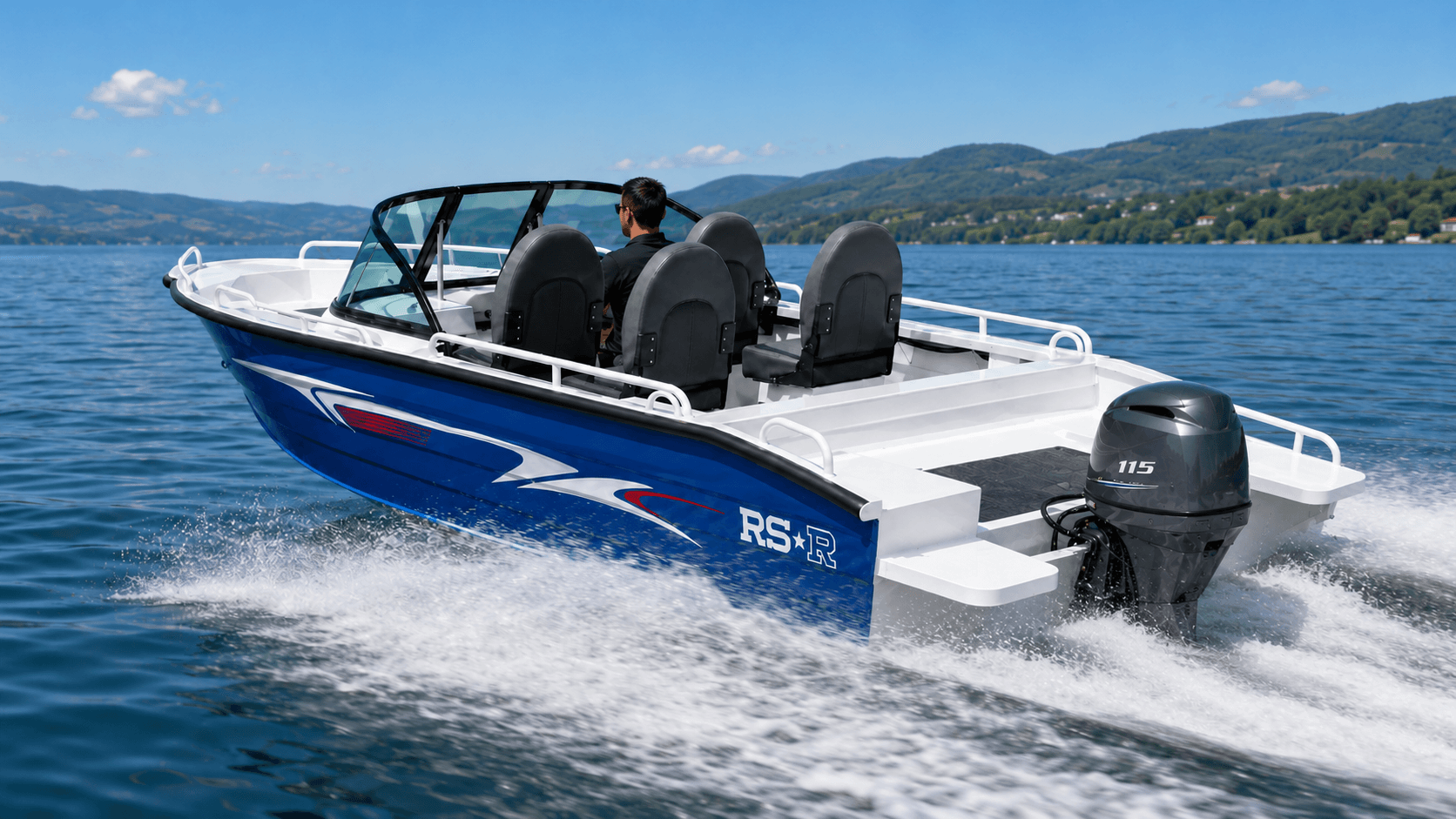 AL538W Leisure Boat