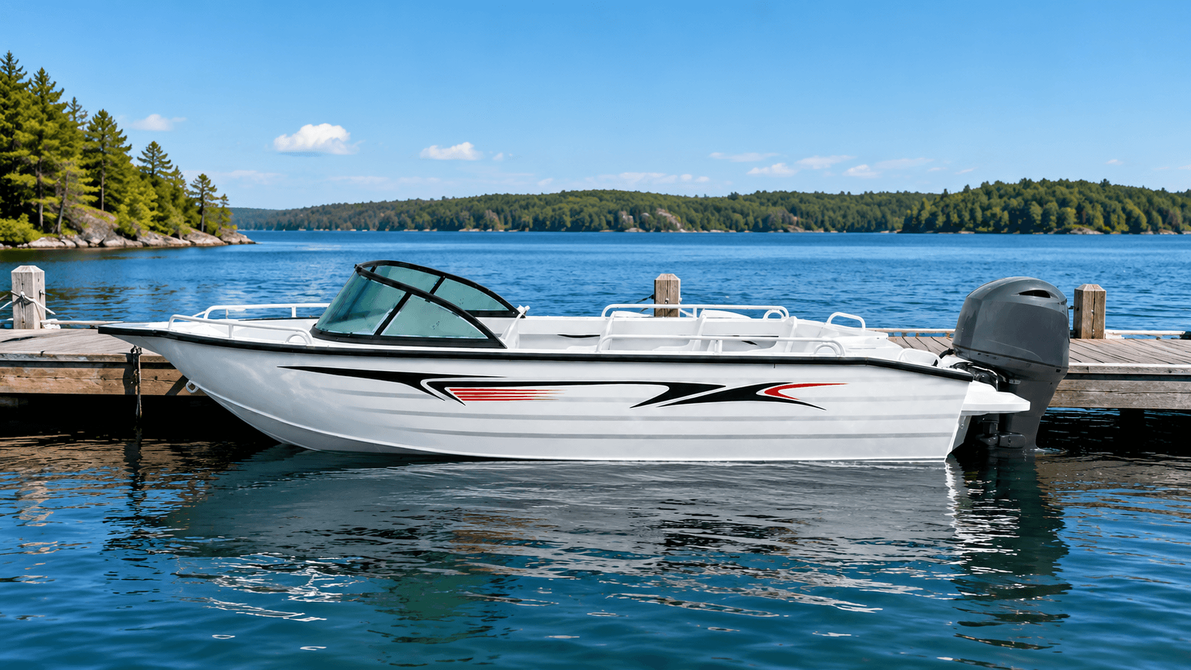 AL538W Speedboat