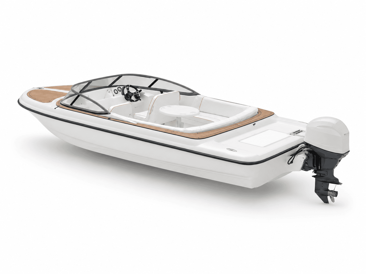 FG600 Teak Electric Boat 3