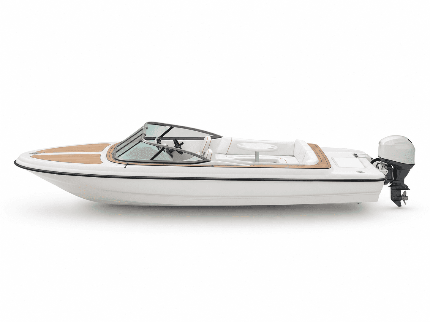 FG600 Teak Electric Boat 6