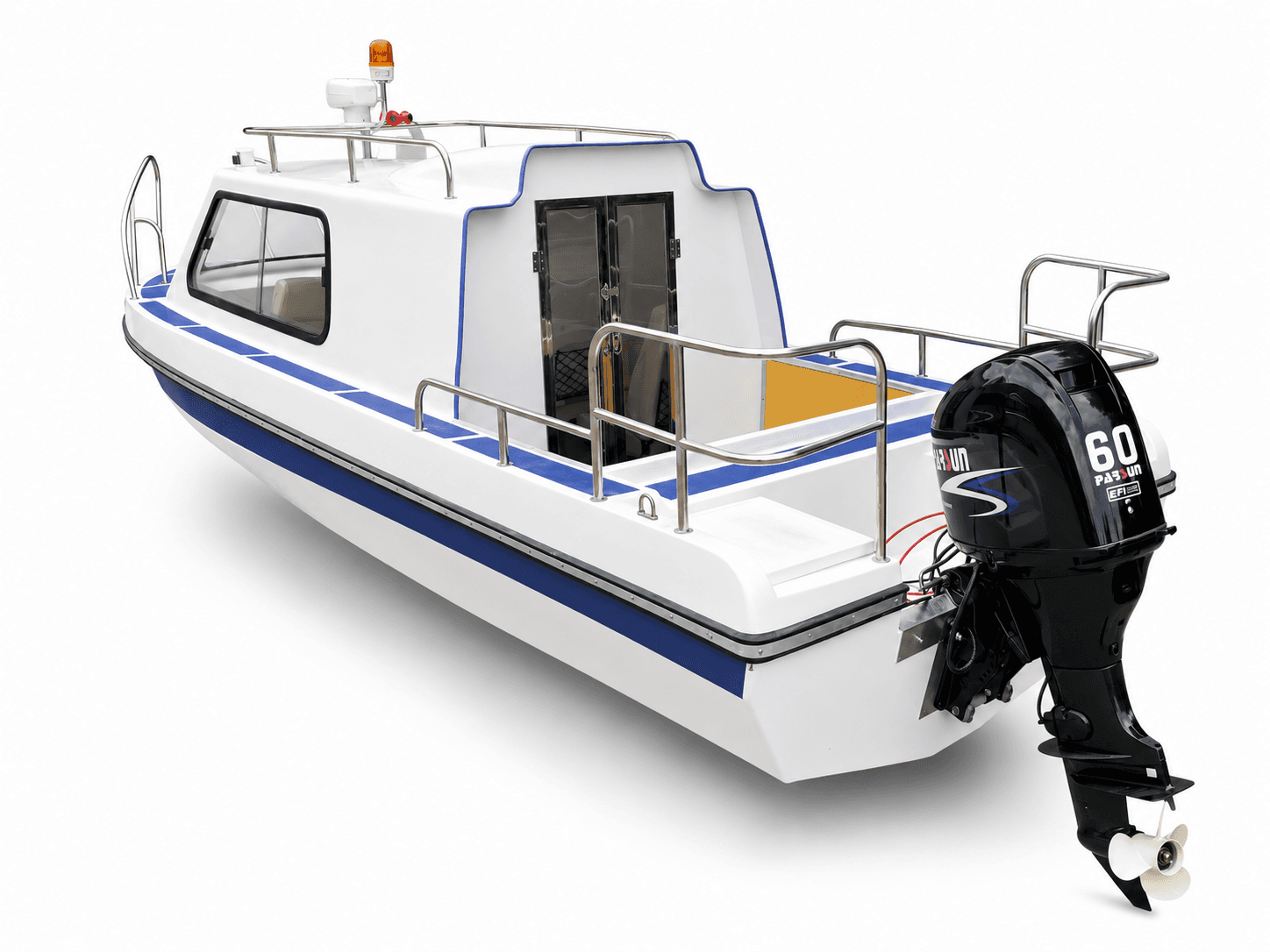 FG600-6 Half-Cabin Boat 3