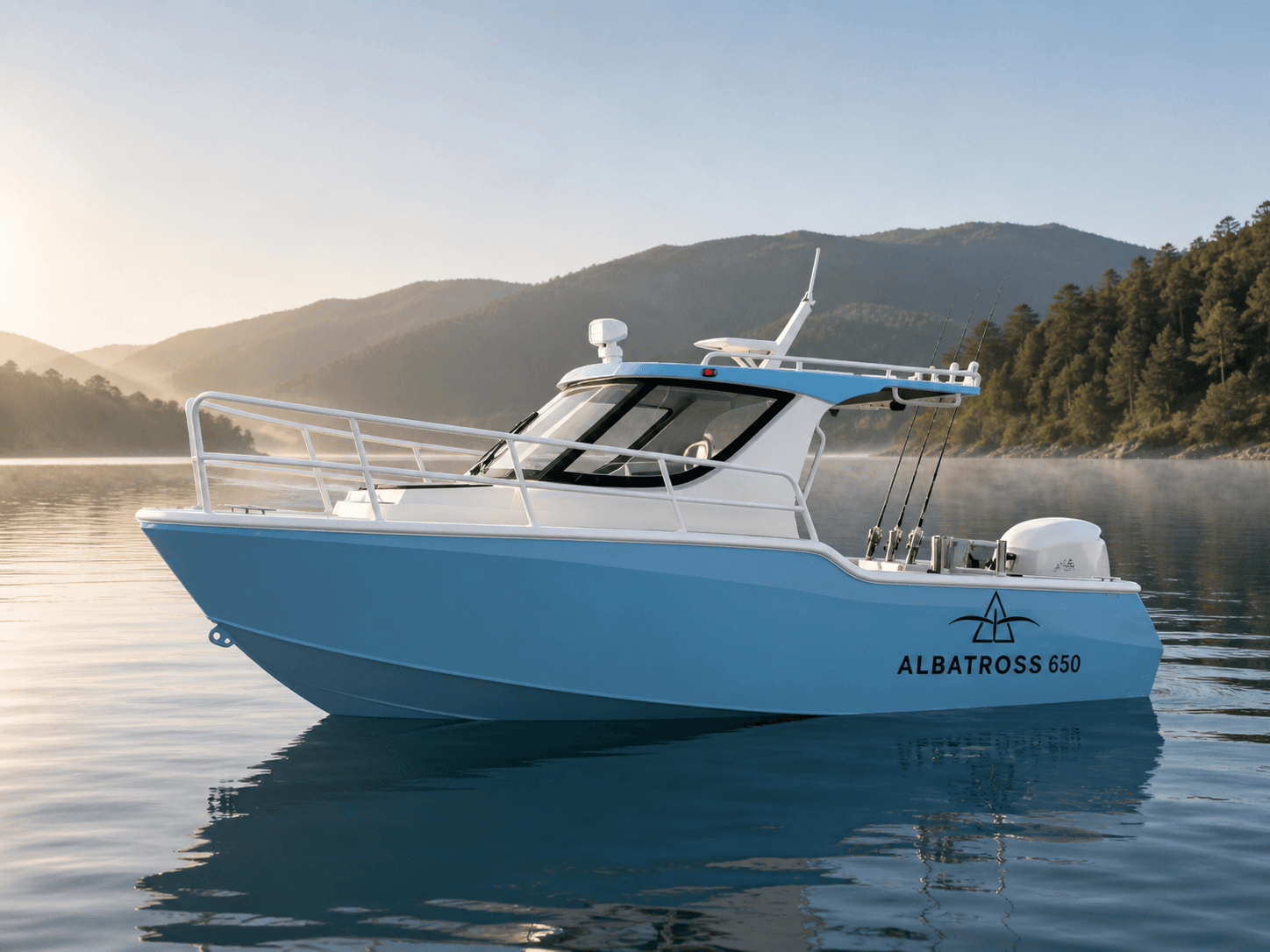 AL625 Cabin Fishing Boat 4