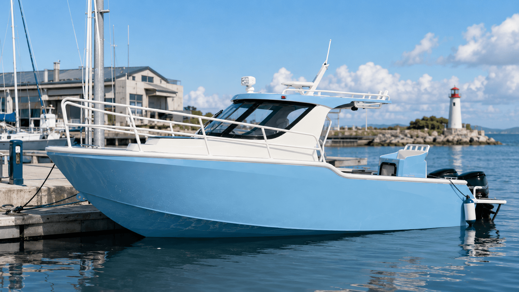 AL625 Cabin Fishing Boat 6