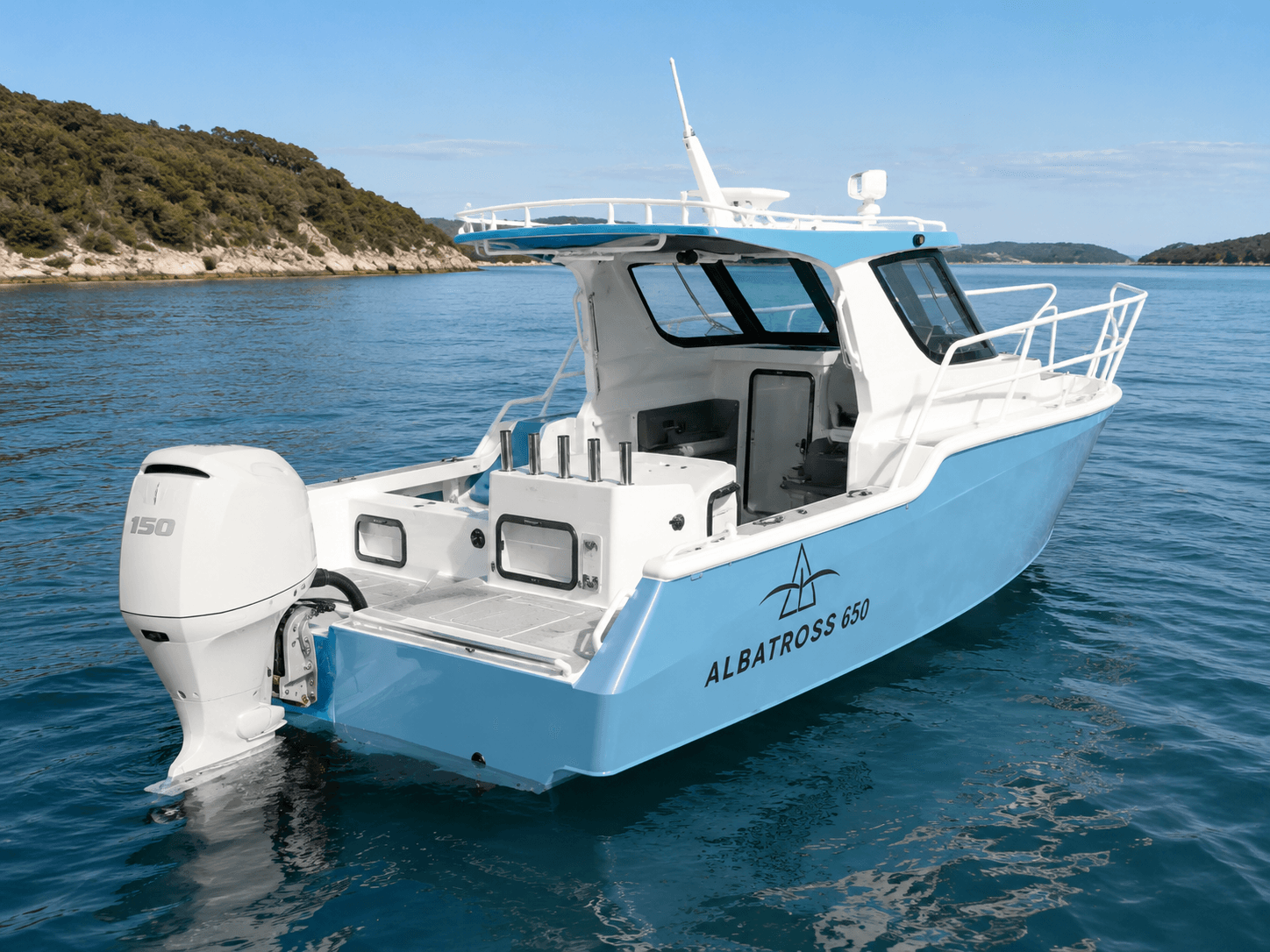 AL625 Cabin Fishing Boat 2