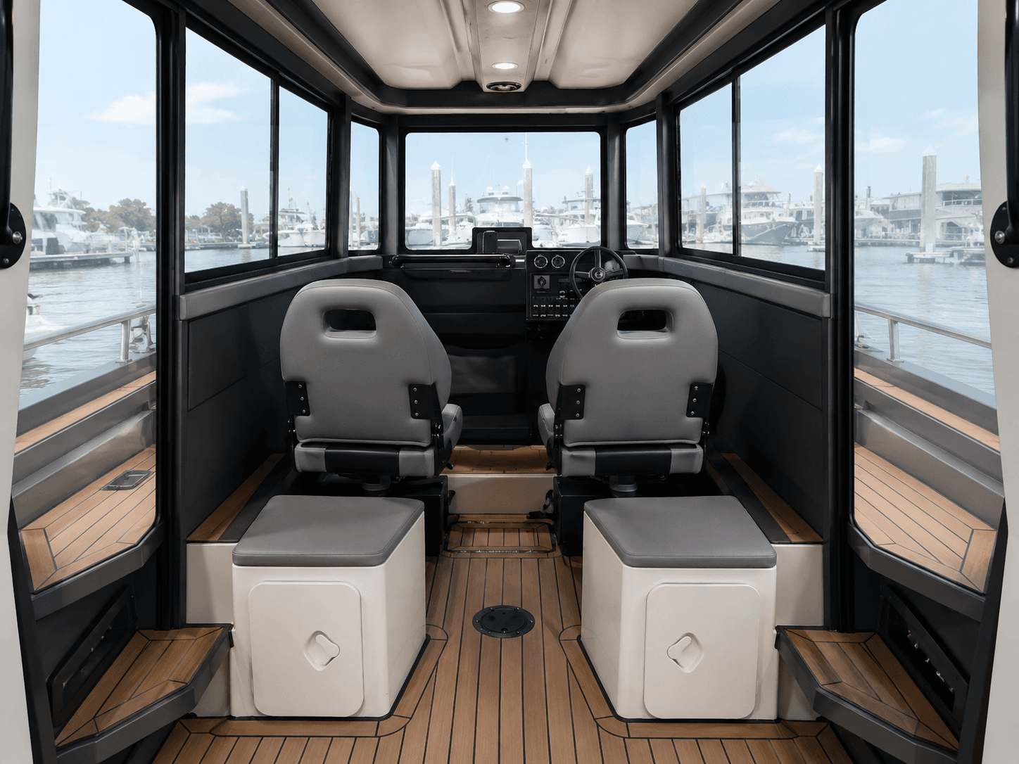 AL625 Pontoon Fishing Boat 3