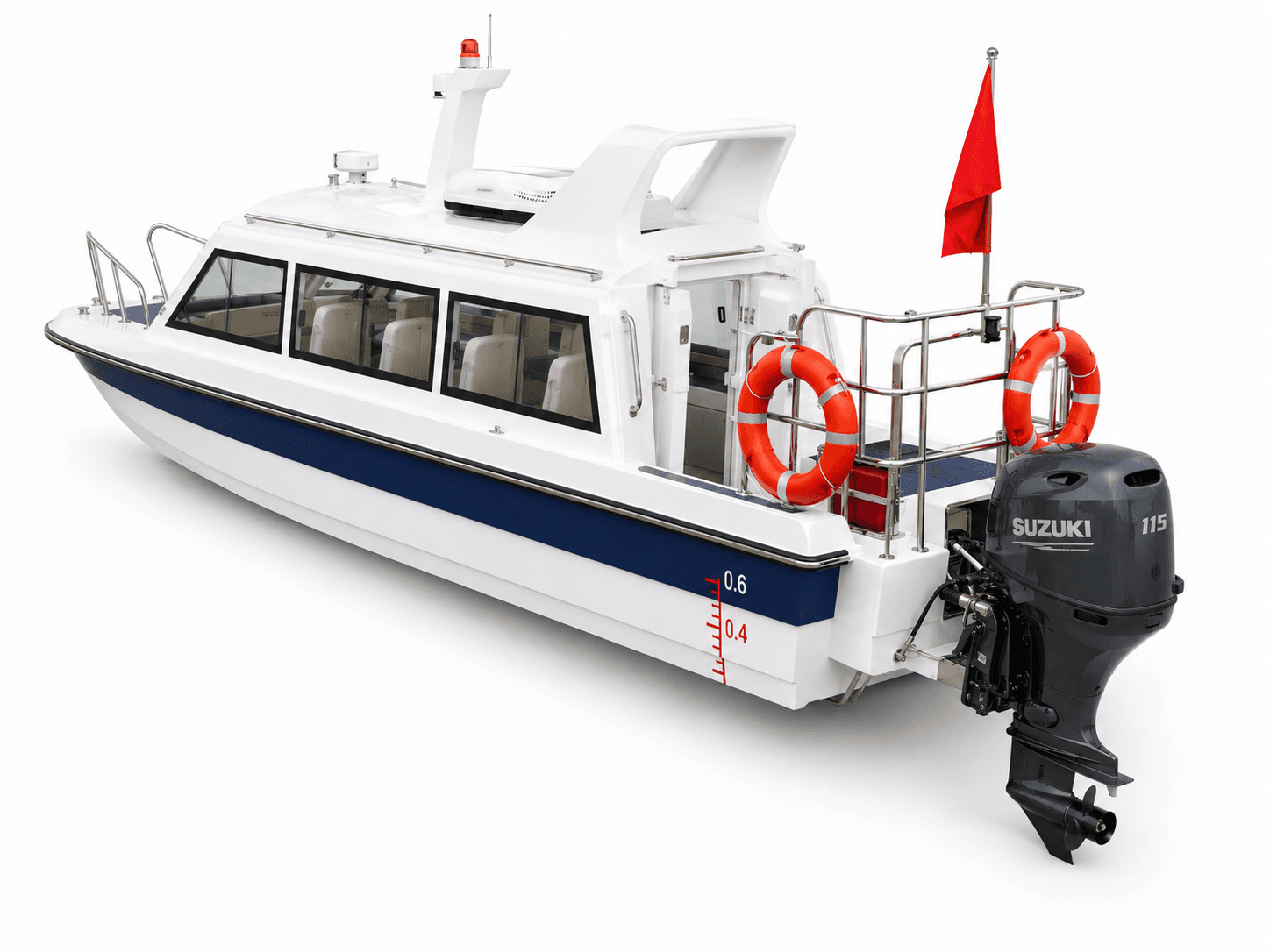 FG730 Full-Cabin Boat 2