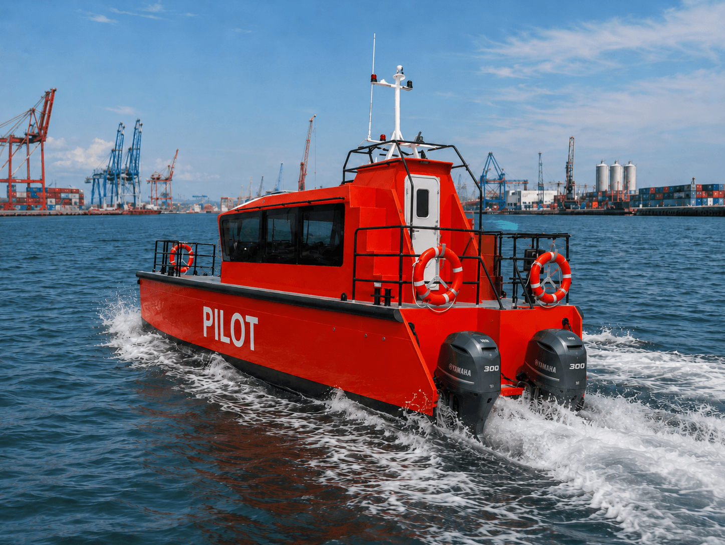 AL900 Catamaran Pilot Boat 3