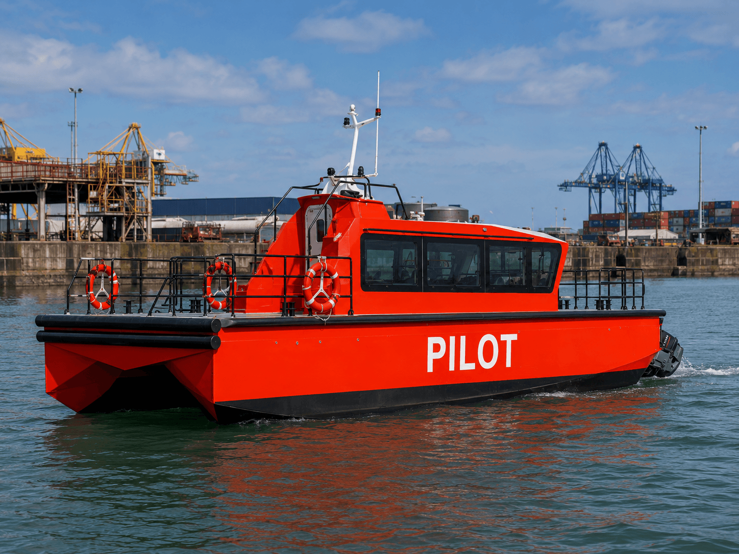 AL900 Catamaran Pilot Boat 2