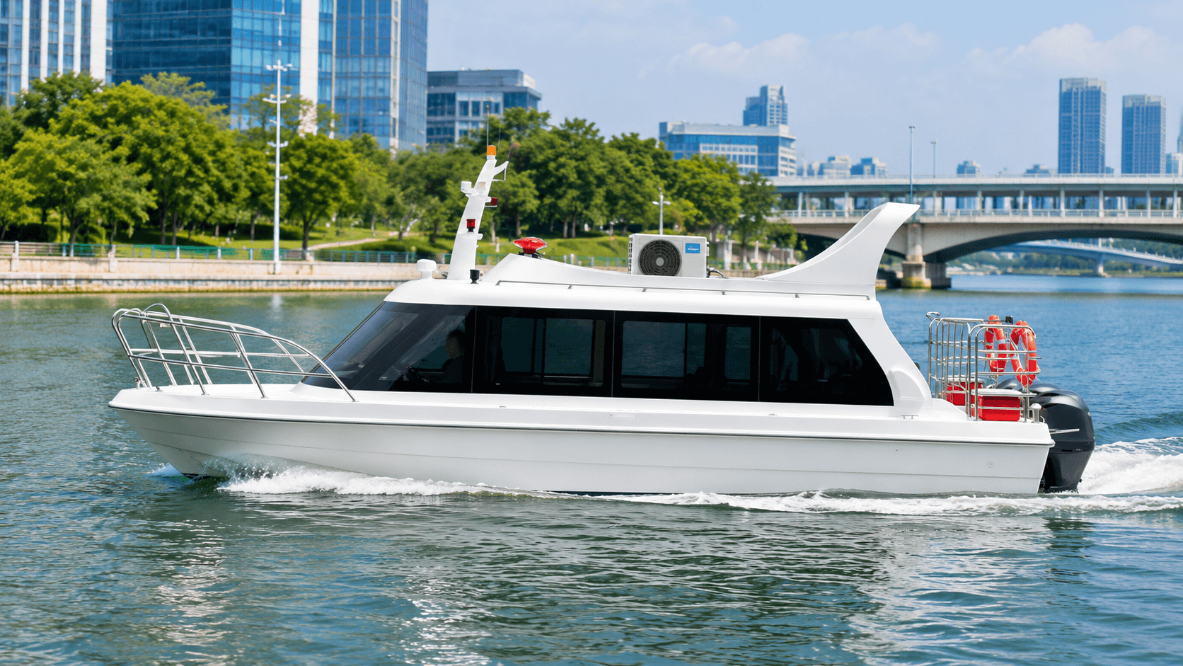 FG980 Business Boat