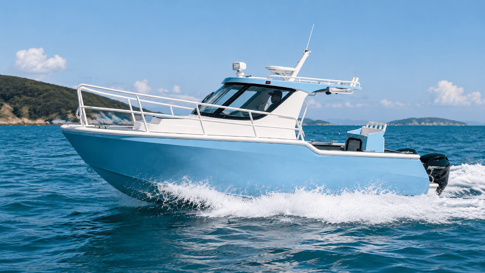 AL625 Cabin Fishing Boat
