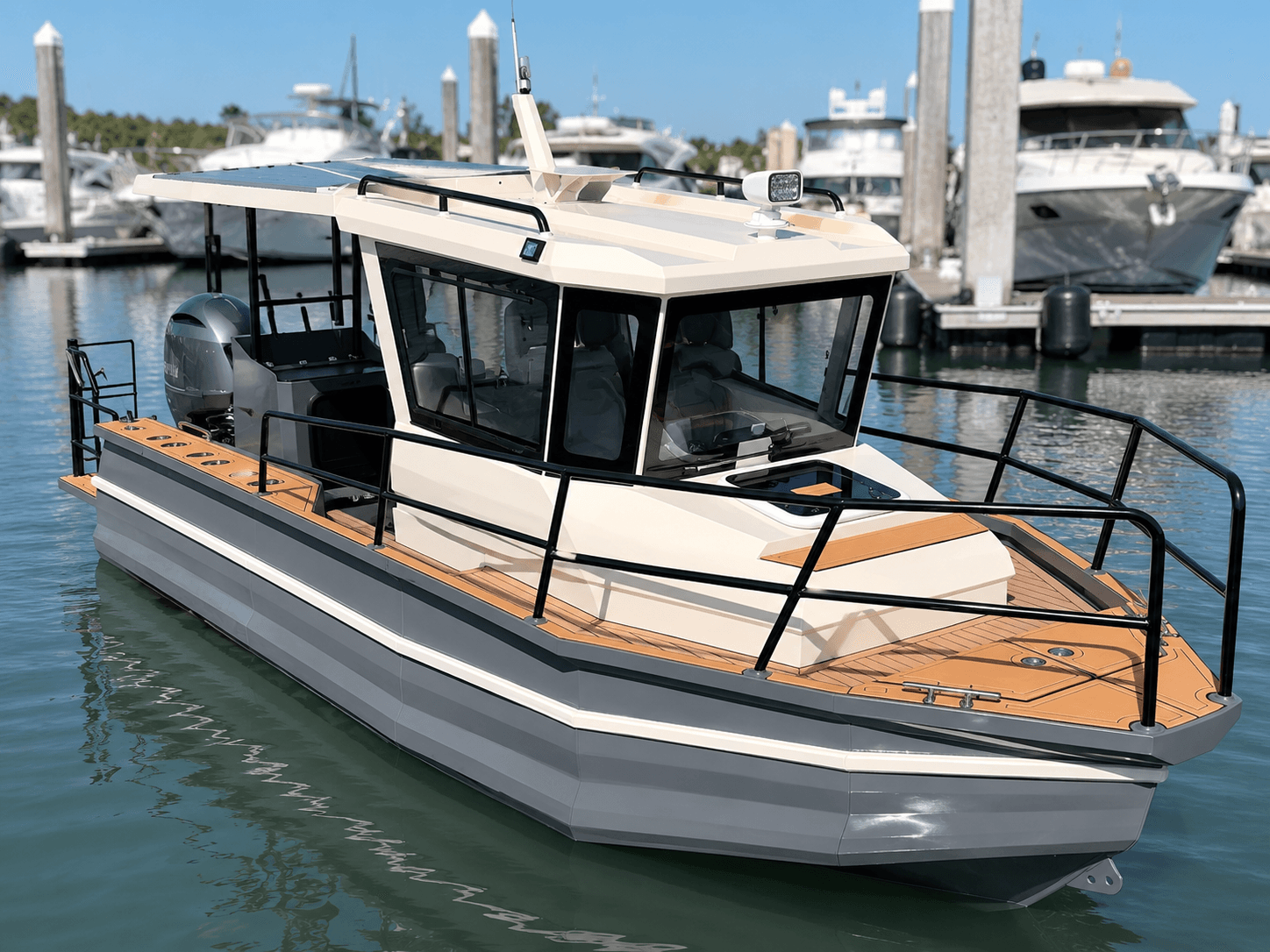 AL625 Pontoon Fishing Boat