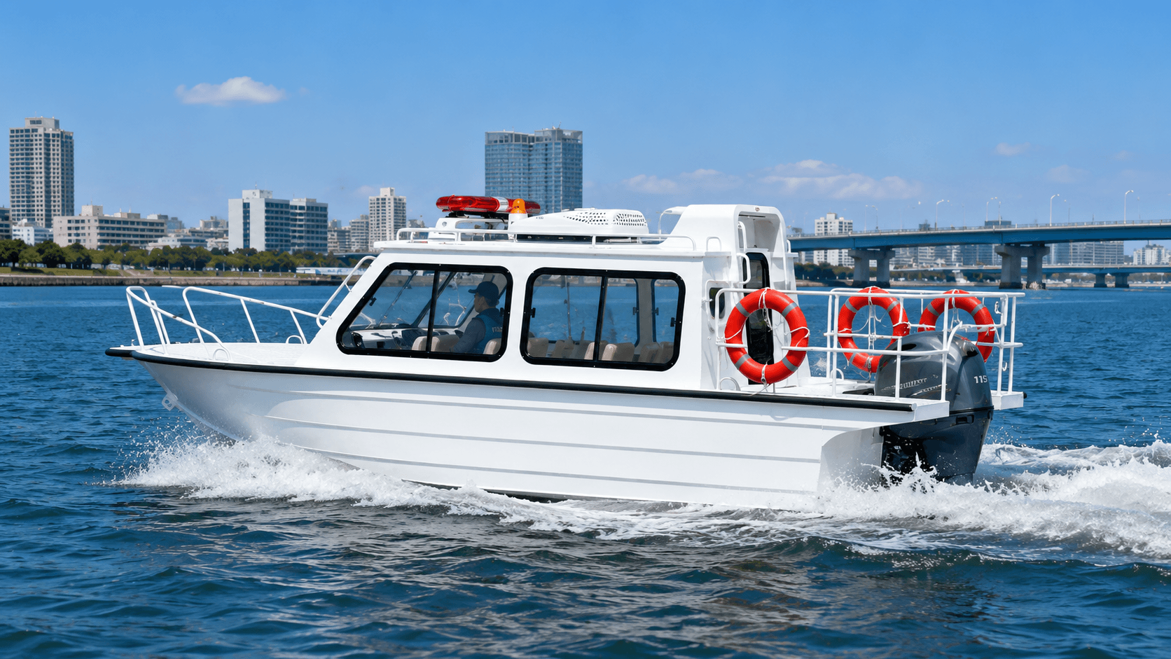 AL650W Full-Cabin Boat 2