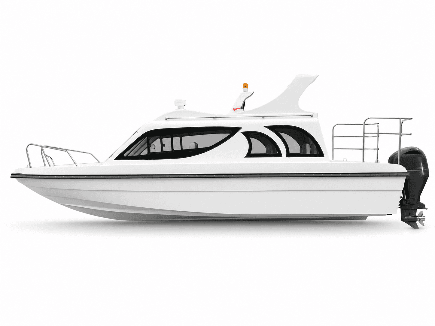 FG680P Half-Cabin Boat 6