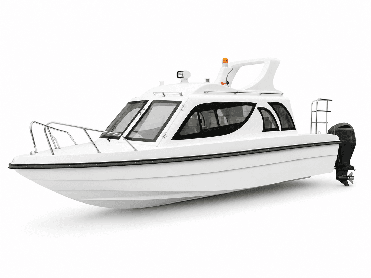 FG680P Half-Cabin Boat 2
