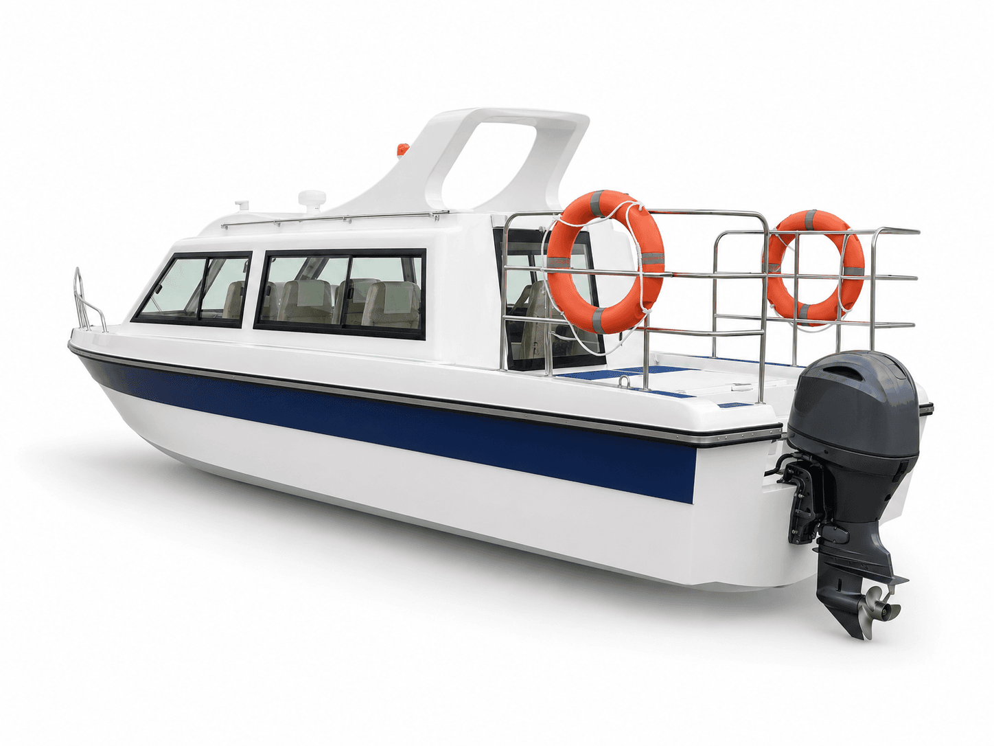 FG730P Half-Cabin Boat 2