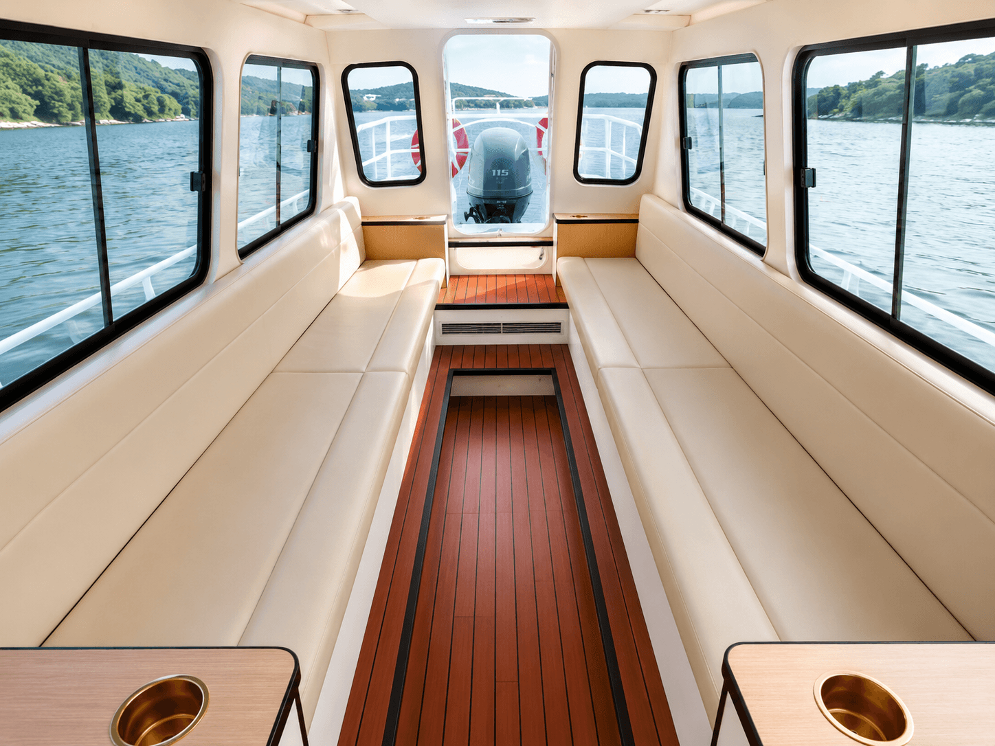 AL780Q Full-Cabin Boat 2